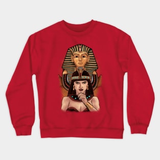 Cleopatra. Queen of the Desert Crewneck Sweatshirt